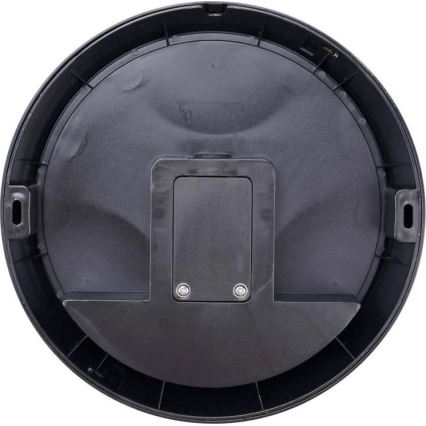 LED Venkovní nástěnné svítidlo se senzorem LED/12W/230V 3000/4000/6500K IP65 černá