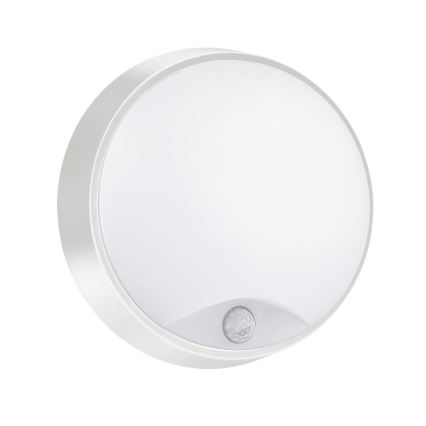 LED Venkovní nástěnné svítidlo se senzorem LED/15W/230V 4000K IP65