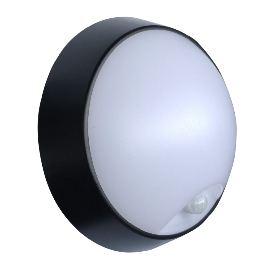 LED Venkovní nástěnné svítidlo se senzorem LED/15W/230V 4000K IP65