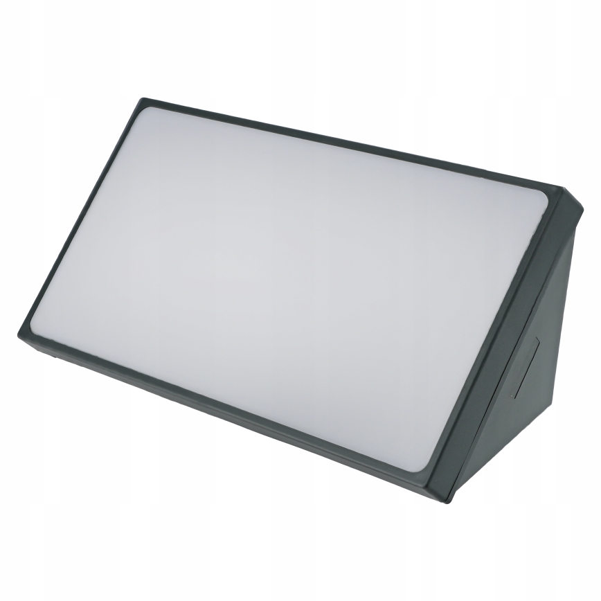 LED Venkovní nástěnné svítidlo se senzorem pohybu LED/20W/230V IP65 šedá