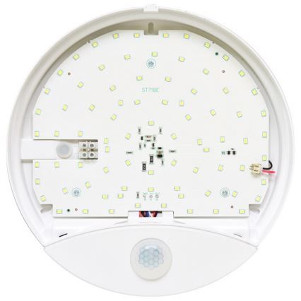 LED Venkovní nástěnné svítidlo se senzorem LORA LED/15W/230V IP44