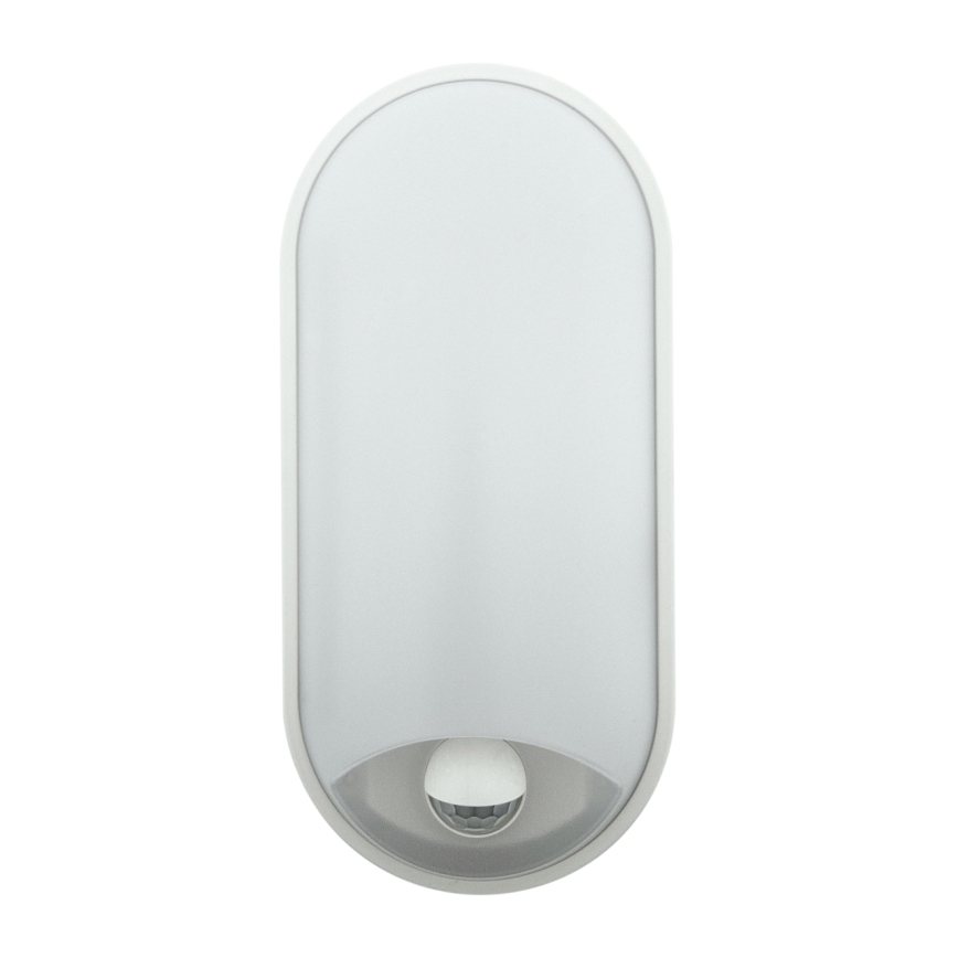 LED Stmívatelné venkovní nástěnné svítidlo se senzorem pohybu LED/12/15/18W/230V 3000K/4000K/6500K IP65 černá/bílá