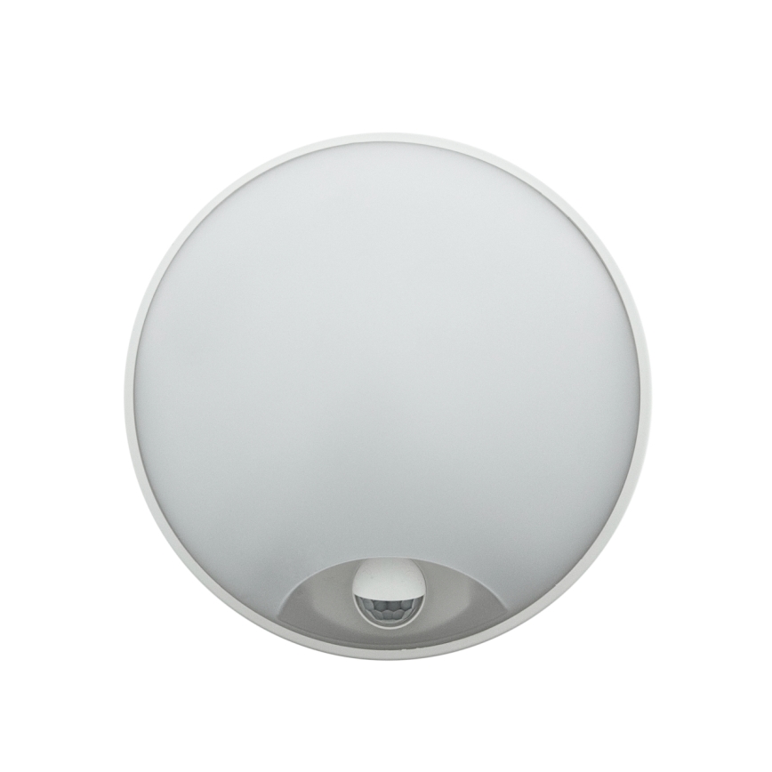 LED Stmívatelné venkovní nástěnné svítidlo se senzorem pohybu LED/15/18/20W/230V 3000K/4000K/6500K IP65 černá/bílá