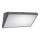 LED Venkovní nástěnné svítidlo se senzorem pohybu LED/20W/230V IP65 šedá