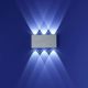 LED Venkovní nástěnné svítidlo SILBER 6xLED/1W/230V IP54