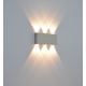 LED Venkovní nástěnné svítidlo SILBER 6xLED/1W/230V IP54
