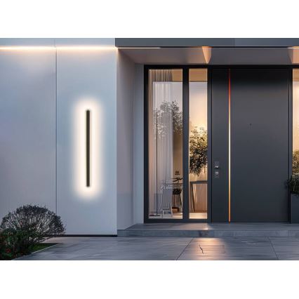 LED Venkovní nástěnné svítidlo STICK LED/28W/230V IP65 3000K 90 cm
