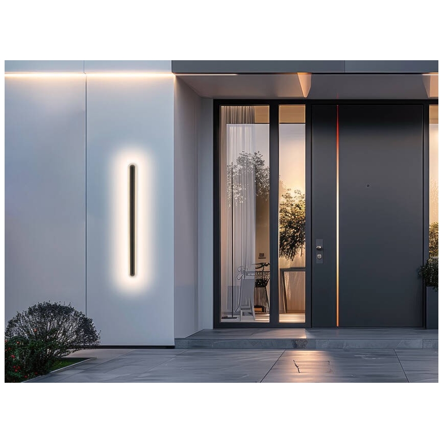 LED Venkovní nástěnné svítidlo STICK LED/28W/230V IP65 3000K 90 cm