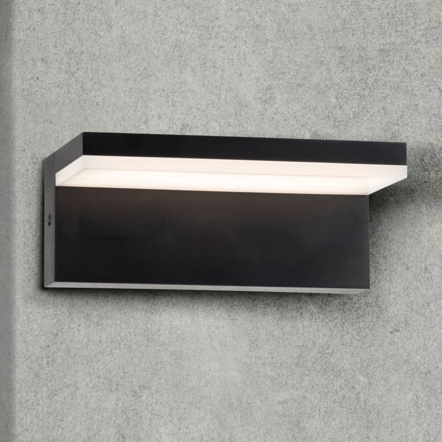 LED Venkovní nástěnné svítidlo TESA LED/10W/230V IP54 černá