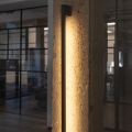 LED Venkovní nástěnné svítidlo YALTE LED/11W/230V 3000K IP54 černá