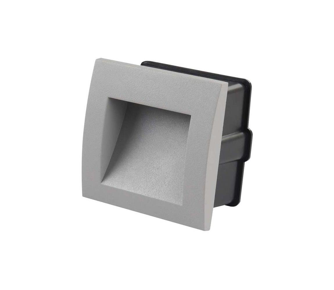 EMOS LED Venkovní orientační vestavné svítidlo BUILT-IN 1xLED/1W teplá bílá IP65 EMS038