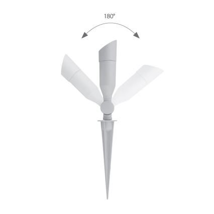 Panlux OKP-1LED/S - LED venkovní osvětlení OKO P 1xLED/1W/350mA