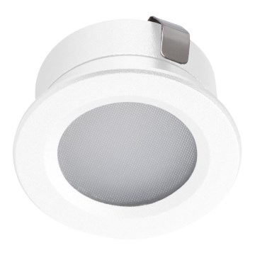 LED Venkovní podhledové svítidlo IMBER LED/1W/12V 3000K pr. 3 cm 40 lm IP65 bílá