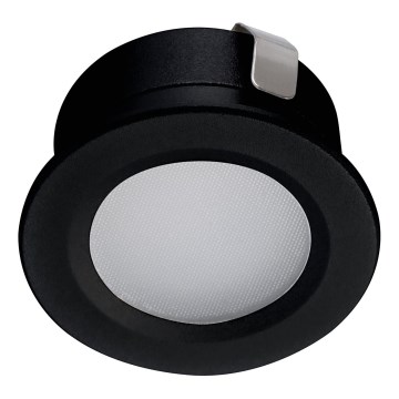 LED Venkovní podhledové svítidlo IMBER LED/1W/12V 6500K pr. 3 cm 30 lm IP65 černá