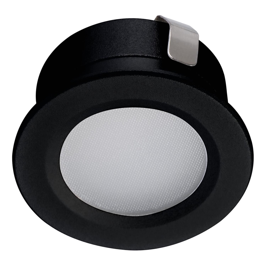 LED Venkovní podhledové svítidlo IMBER LED/1W/12V 6500K pr. 3 cm 30 lm IP65 černá
