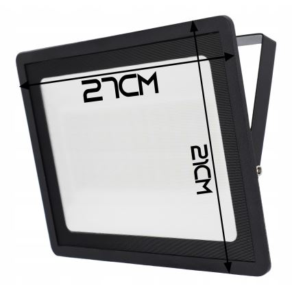 LED Venkovní reflektor LED/100W/230V 4500K IP65 černá