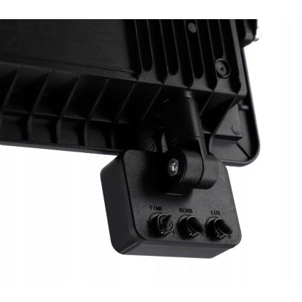 LED Venkovní reflektor se senzorem pohybu a soumraku LED/100W/230V 4500K IP65 černá