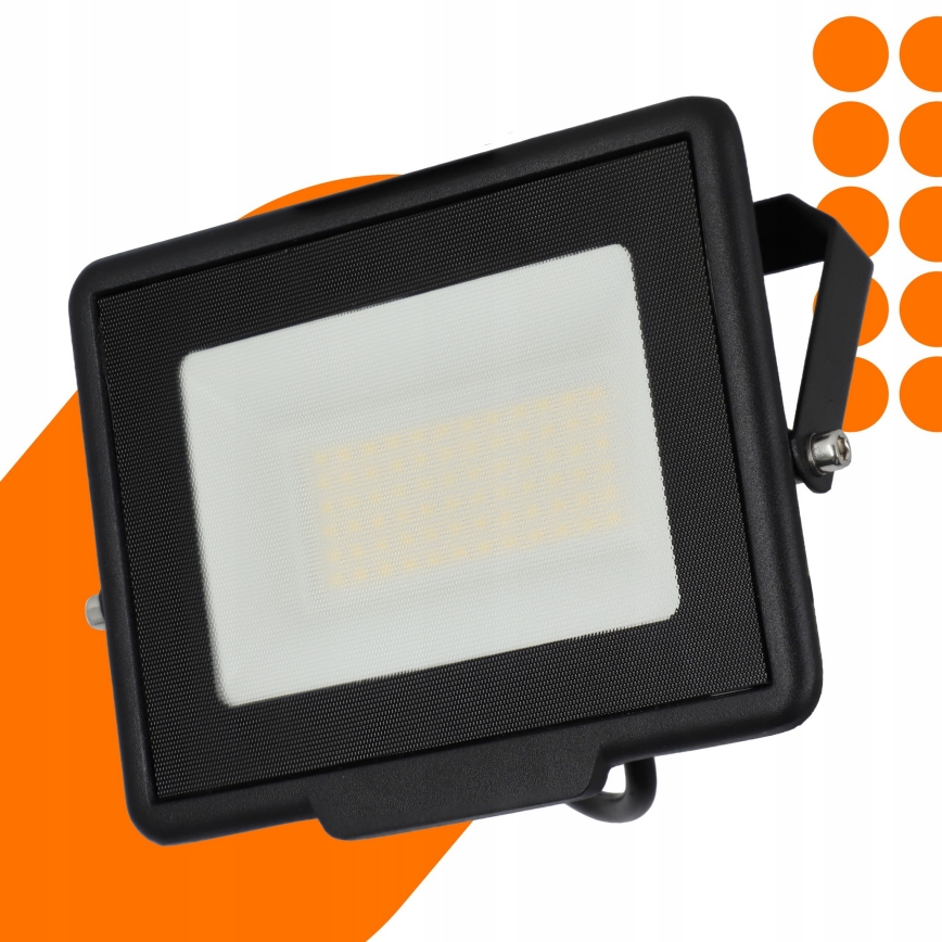 LED Venkovní reflektor LED/50W/230V 4500K IP65 černá
