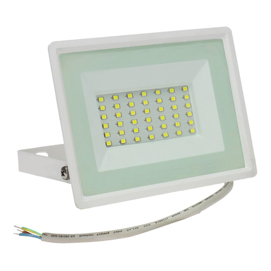 LED Venkovní reflektor NOCTIS LUX 3 LED/30W/230V 4000K IP65 bílá