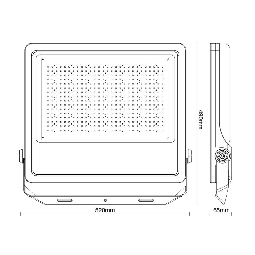 LED Venkovní reflektor PROFI PLUS LED/400W/230V 5000K IP66