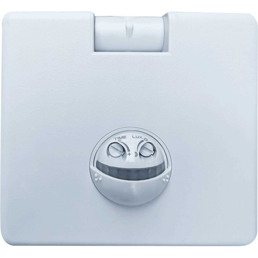 LED Venkovní reflektor se senzorem FLIP LED/10W/230V IP65