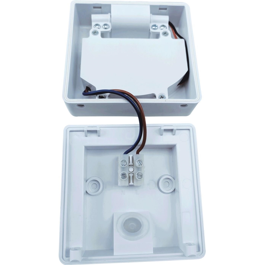 LED Venkovní reflektor se senzorem FLIP LED/15W/230V IP65