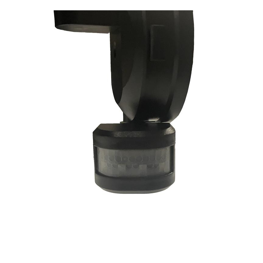 LED Venkovní reflektor se senzorem LED/24W/230V 3000/4000/6000K IP54 černá