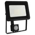 LED Venkovní reflektor se senzorem NOCTIS LUX 2 LED/30W/230V 4000K IP44 černá
