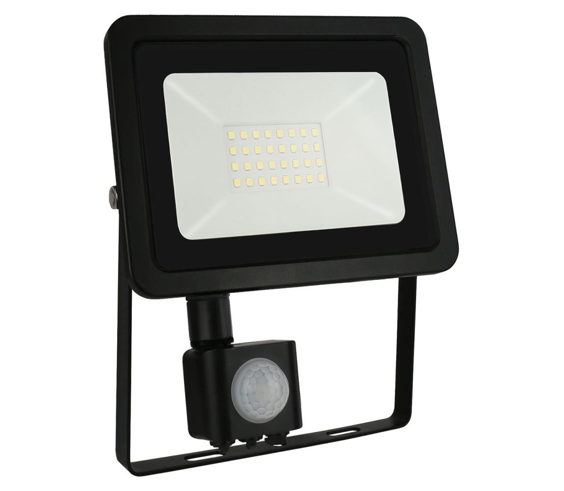  LED Venkovní reflektor se senzorem NOCTIS LUX 2 LED/30W/230V 4000K IP44 černá 