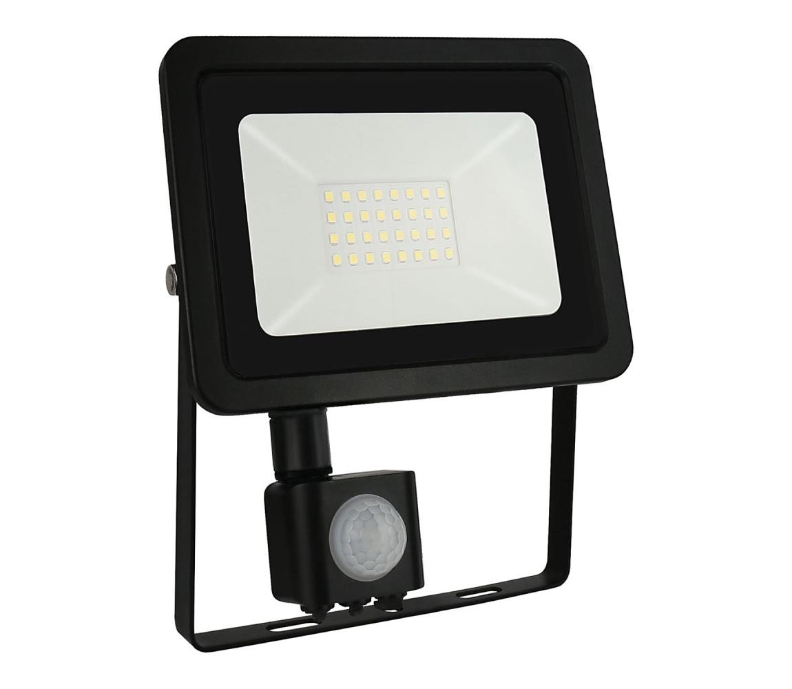 Wojnarowscy LED Venkovní reflektor se senzorem NOCTIS LUX 2 LED/30W/230V 4000K IP44 černá WJ0448