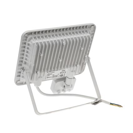 LED Venkovní reflektor se senzorem NOCTIS LUX 2 LED/50W/230V 3000K IP44 bílá