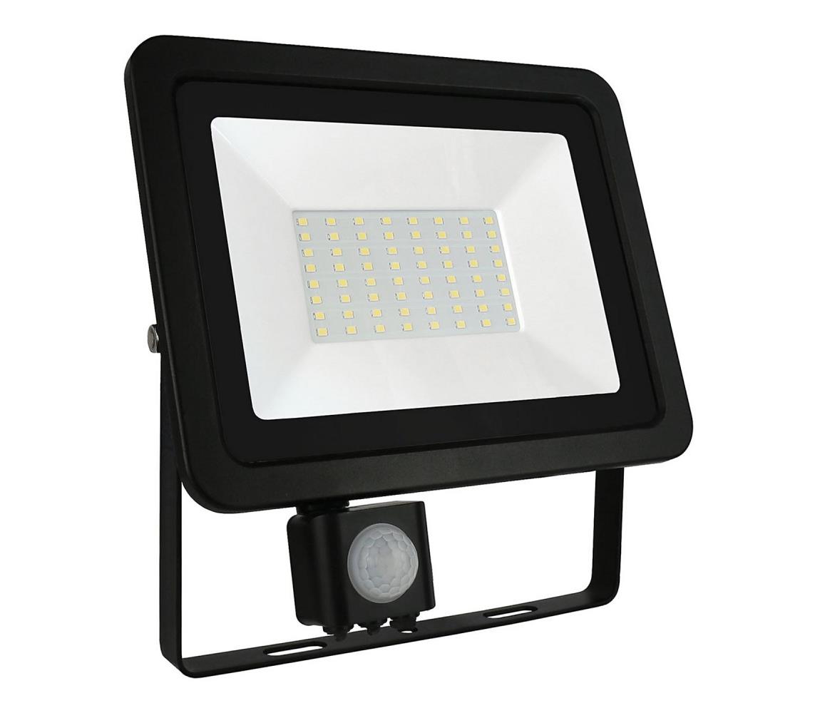 Wojnarowscy LED Venkovní reflektor se senzorem NOCTIS LUX 3 LED/50W/230V 3000K IP44 černá WJ0400