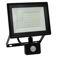 LED Venkovní reflektor se senzorem NOCTIS LUX 3 LED/50W/230V 4000K IP44 černá