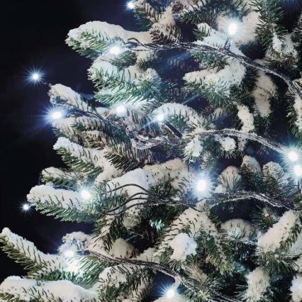 LED Venkovní  řetěz 100xLED/10m IP44 studená bílá