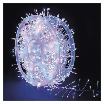 LED Venkovní řetěz 1440xLED/8 funkcí 14,4m IP44 multicolor