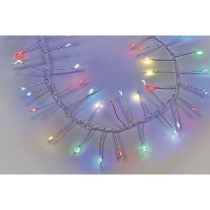 LED Venkovní řetěz 1440xLED/8 funkcí 14,4m IP44 multicolor