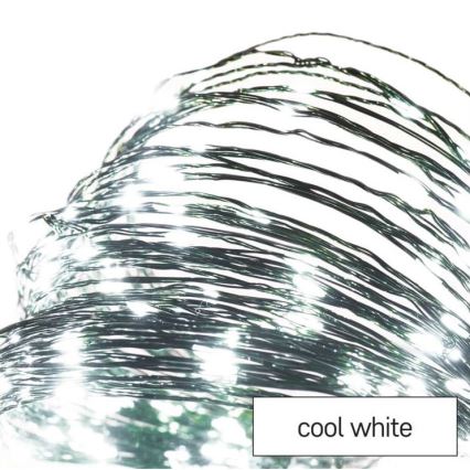 LED  venkovní řetěz 150xLED/20m IP44 studená bílá