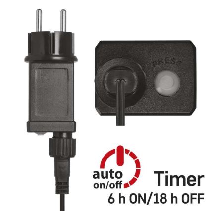 LED  venkovní řetěz 150xLED/20m IP44 studená bílá