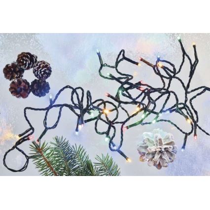 LED  venkovní řetěz 180xLED/23m IP44 multicolor