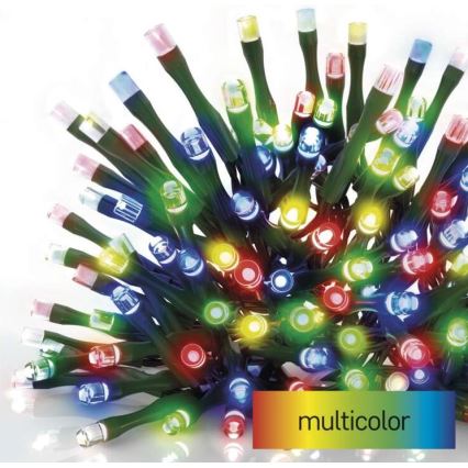 LED  venkovní řetěz 180xLED/23m IP44 multicolor