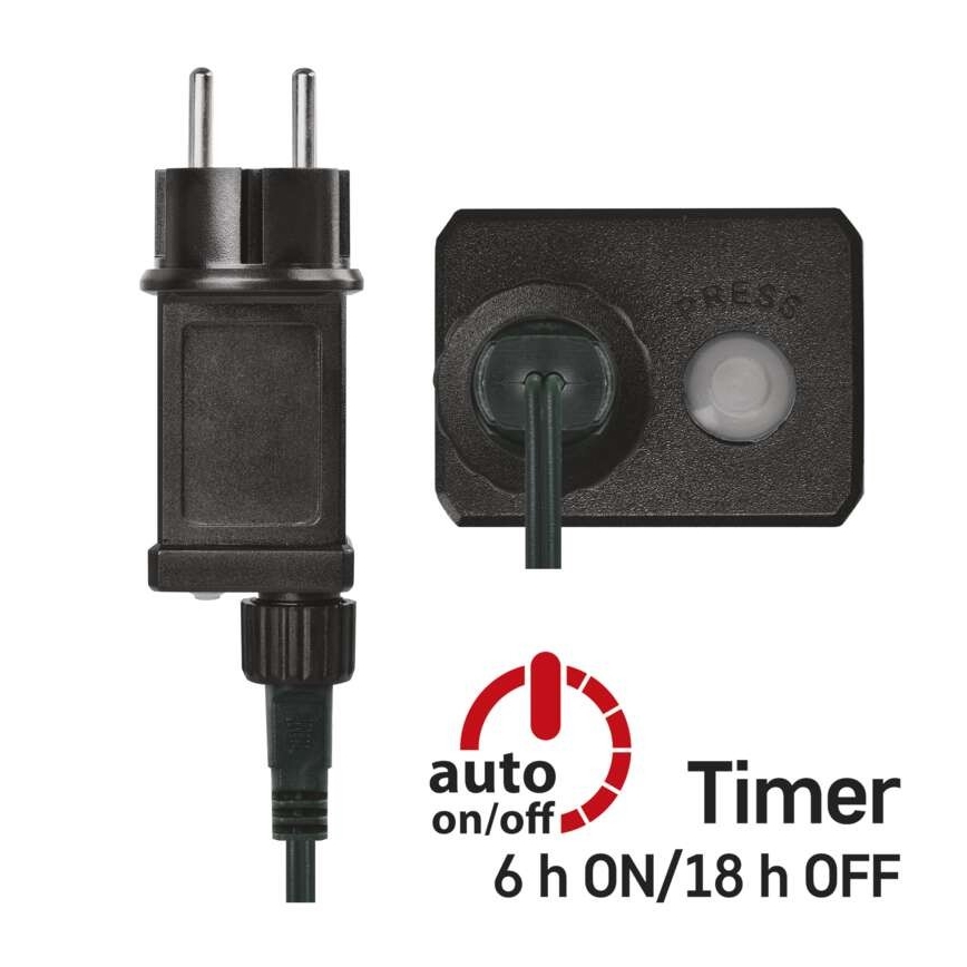 LED  venkovní řetěz 180xLED/23m IP44 multicolor