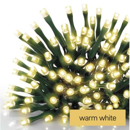 LED  venkovní řetěz 180xLED/23m IP44 teplá bílá