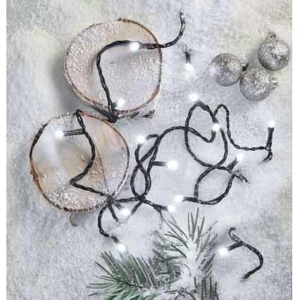 LED  venkovní řetěz 180xLED/8 módů 23m IP44 studená bílá