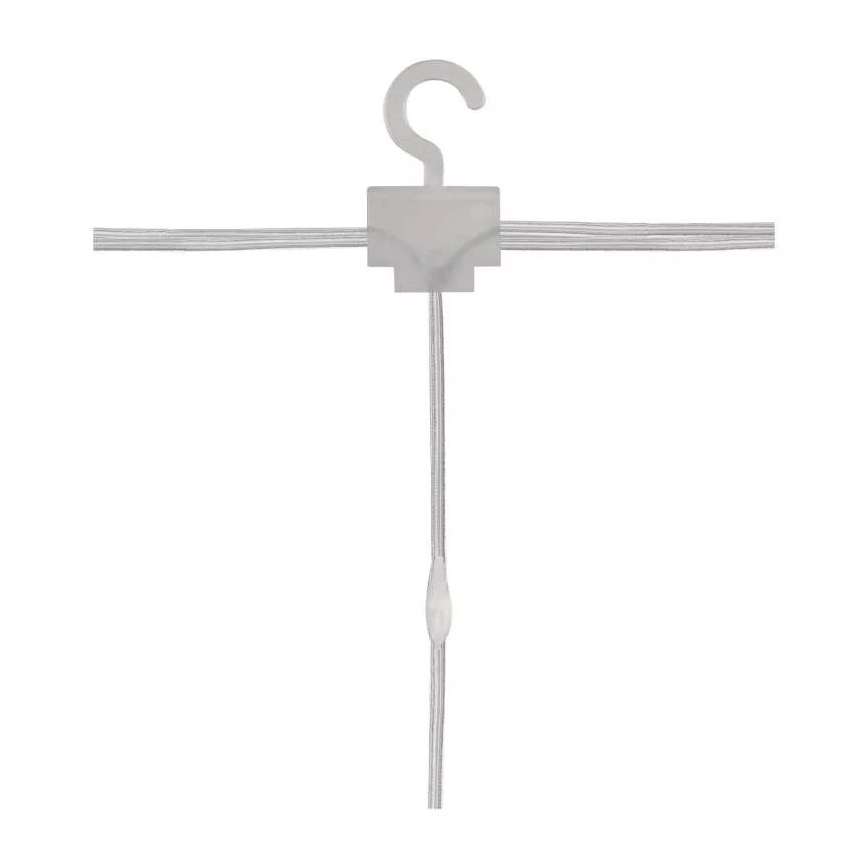 LED Venkovní  řetěz 240xLED/8 funkcí 6,7 m IP44 teplá bílá