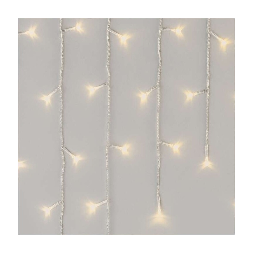 LED  venkovní řetěz 300xLED/8 módů 10m IP44 teplá bílá + dálkové ovládání