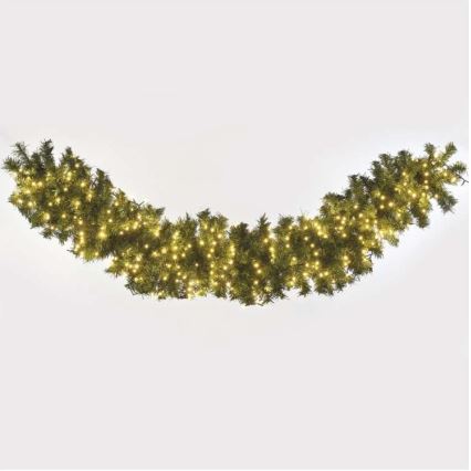 LED  venkovní řetěz 400xLED/13m IP44 teplá bílá