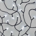 LED Venkovní  řetěz 40xLED/3xAA 3,3m IP44 studená bílá