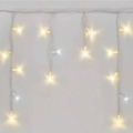 LED Venkovní řetěz 50xLED/3x0,4m IP44 studená/teplá bílá