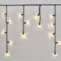 LED Venkovní řetěz 50xLED/3x0,4m IP44 teplá bílá