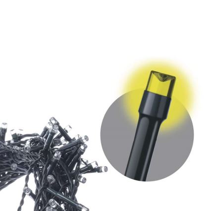 LED  venkovní řetěz 80xLED/13m IP44 teplá bílá